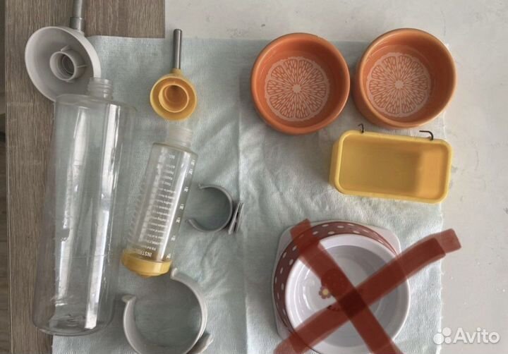 Тарелки, поилки, для грызунов