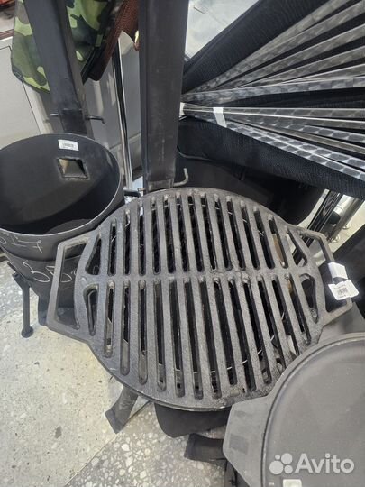 Чугунная решетка гриль