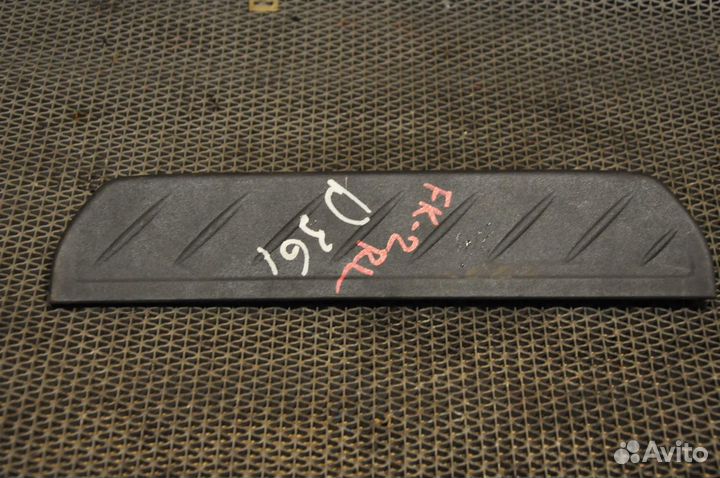 Накладка на порог задняя левая honda civic FK2