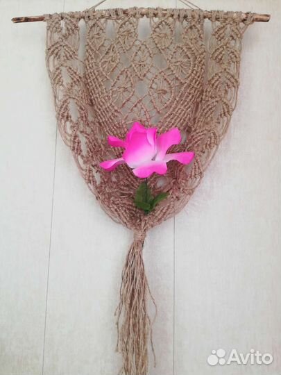 Макраме панно