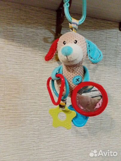 Подвесные игрушки. Облачко,собачка. Фирма Жирафики