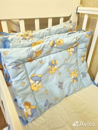 Бортики в детскую кроватку