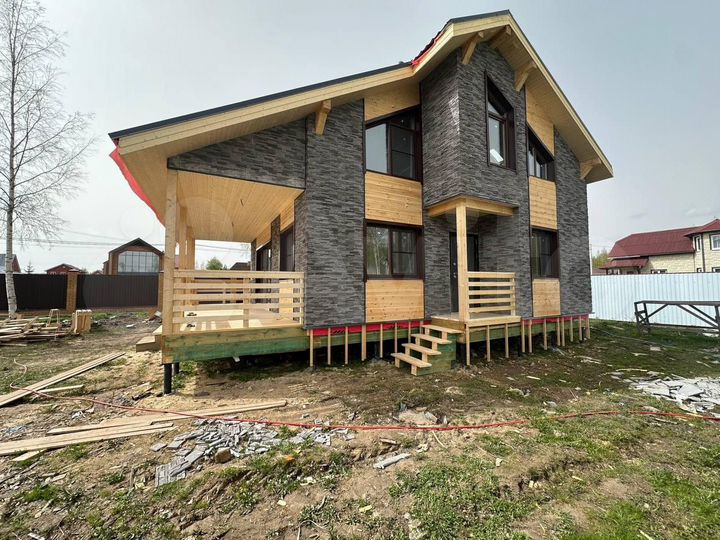 Дом 119 м² на участке 6 сот.