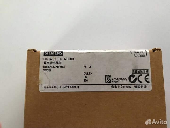 Simatic S7-300 SM322