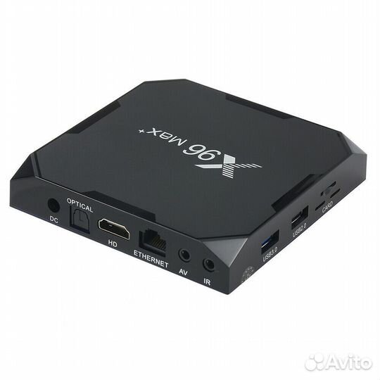Smart тв приставка X96 Max+ (RAM4/ROM32Гб) 8K