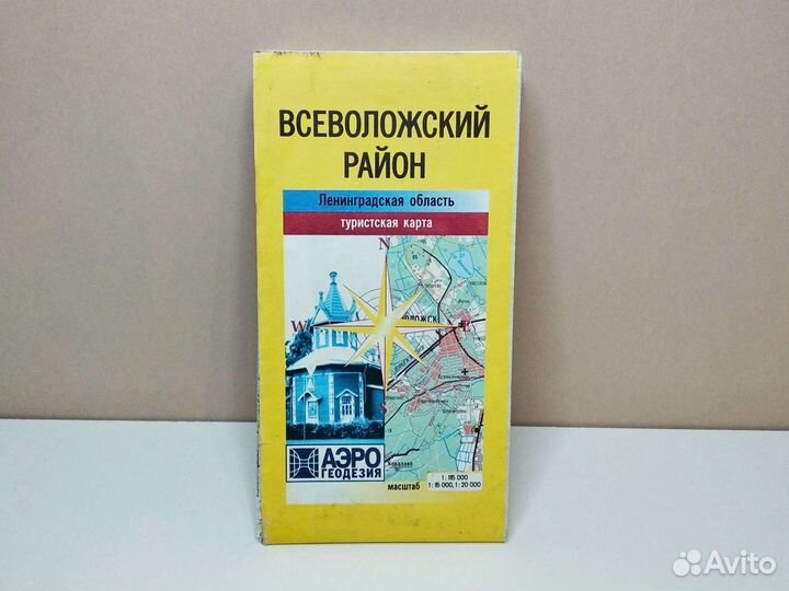 Карта Ленинградской области Всеволожского района