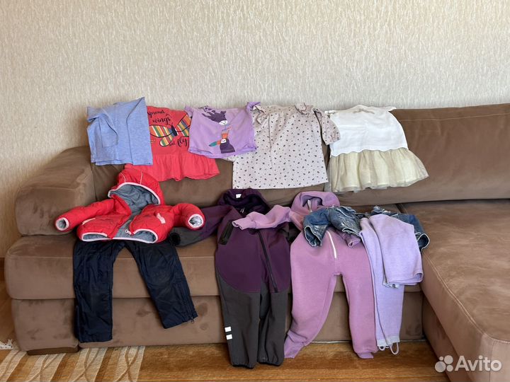 Детские вещи пакетом для девочек 104