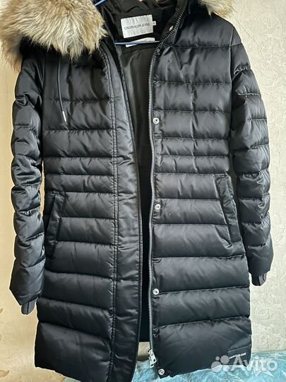 Пуховик calvin klein jeans