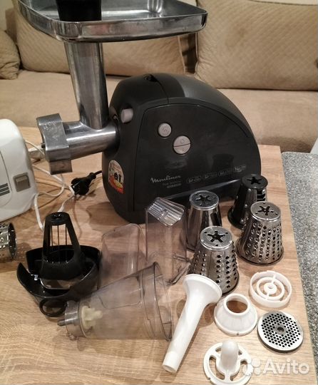 Мясорубка овощерезка moulinex hv8