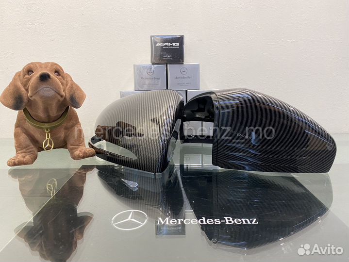 Накладки на зеркала Мерседес Бенц