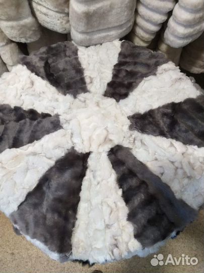 Сидушки (накидки ) на стулья и Авто из мутона