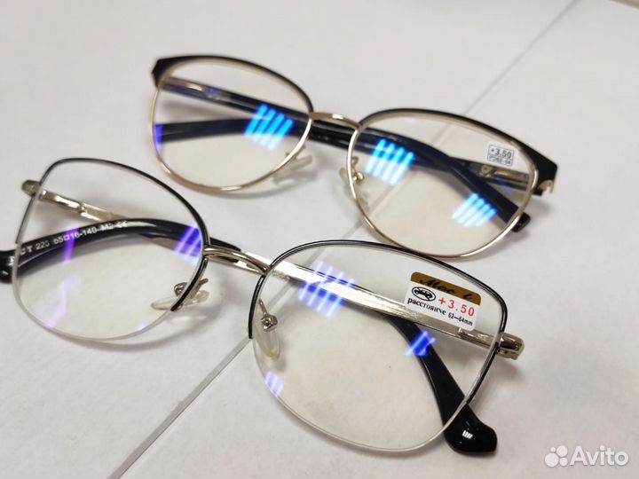 Очки с диоптриями +3,5