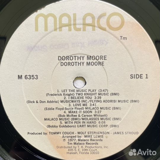 Dorothy Moore – Dorothy Moore (США 1977г.)