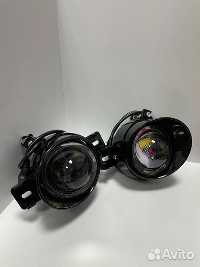 Светодиодные Bi LED модули птф на Nissan/Infiniti