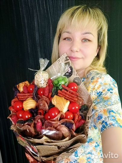 Мужские букеты съедобные