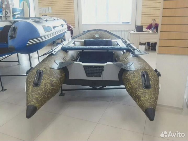 Лодка пвх Stormline Heavy Duty Air Light 340 камуфляж