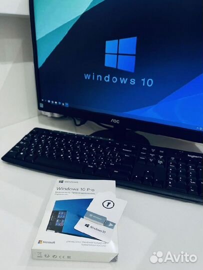 Windows 10 Pro box с гарантией