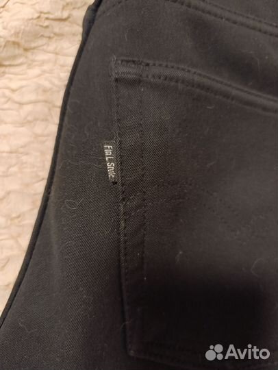 Джинсы утепленные мужские 50 размер