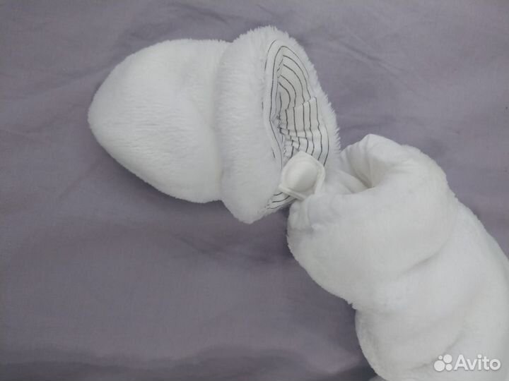 Комбинезон плюшевый для малыша 6 мес