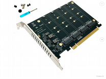 Контроллер Espada PCI-E, 4 порта M.2 NVMe