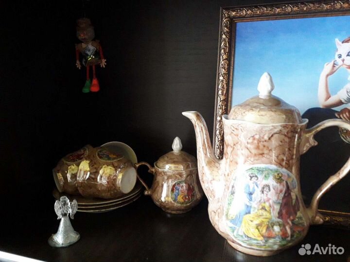 Сервиз чайный, Мадонна, Чехославакия, 6 персон