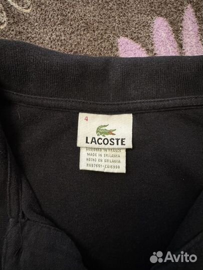 Lacoste polo женские