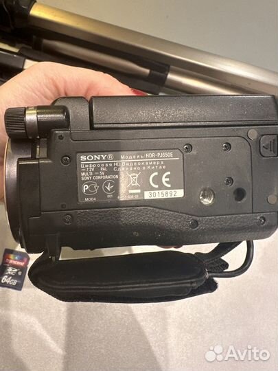 Видеокамера sony Hdr-pj650e