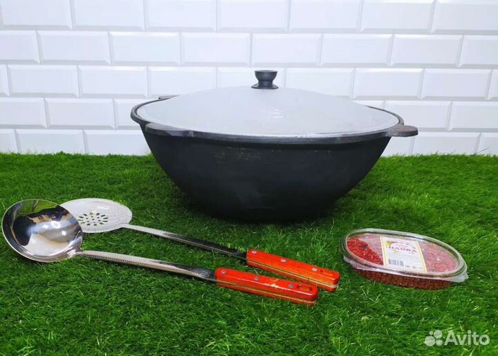 Казан чугунный 16 литров