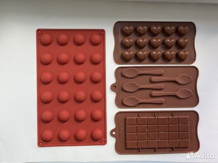 Силиконовые формы для шоколада