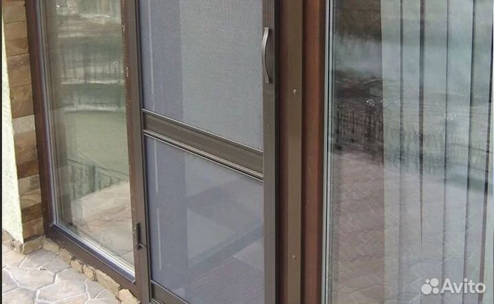 Москитные сетки Любые размеры Ремонт окон