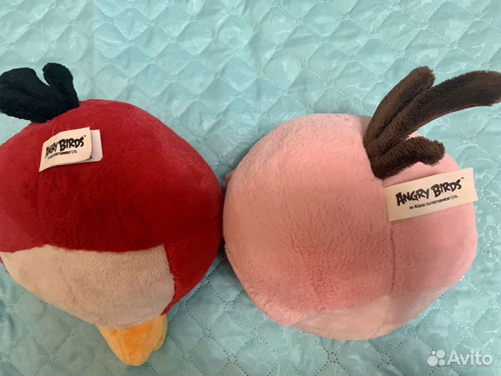 Angry birds игрушки мягкие
