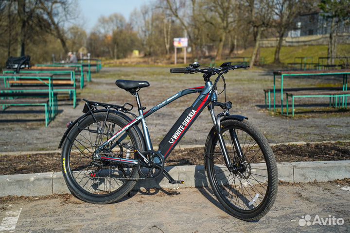 Электровелосипед White Siberia Camry Allroad 500W