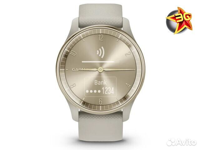 Часы Garmin Vivomove Trend Cream Gold