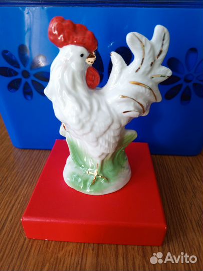 Сувенирный петушок, фарфор