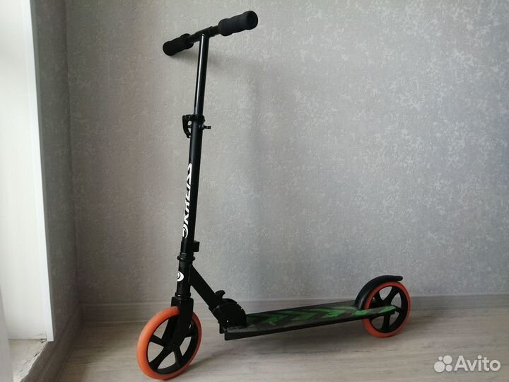 Самокат для детей двухколесный металлический бу