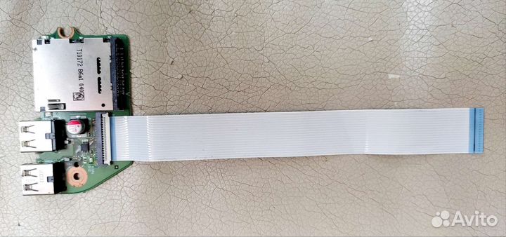 USB плата и Разьем питания ноутбука Tohsiba