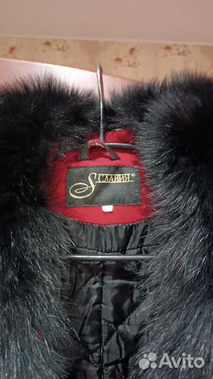 Пальто женское зимнее с мехом