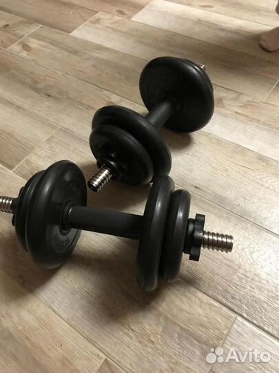 Гантели разборные Barbell (по 9,4 кг)
