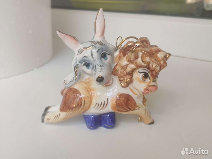 Елочные игрушки лефортовский фарфор