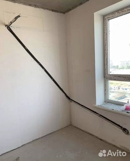 Установка кондиционера, предмонтаж кондиционера