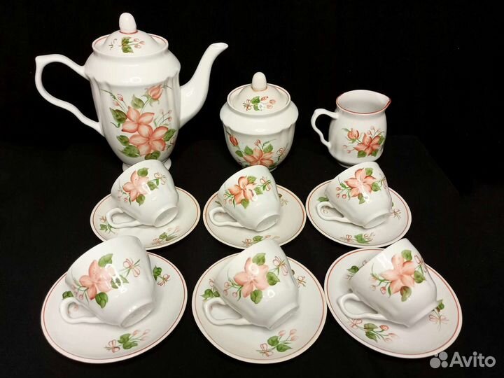 Винтажный кофейный сервиз СССР