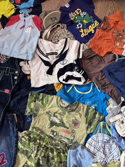 Пакет вещей на мальчика до 2 лет