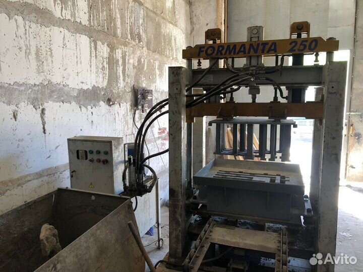 Вибропресс. Производство керамзитобетонных блоков