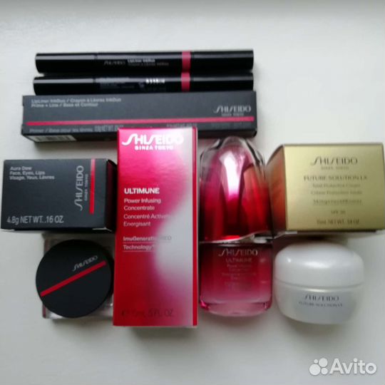 Lancome, Biotherm, Shiseido