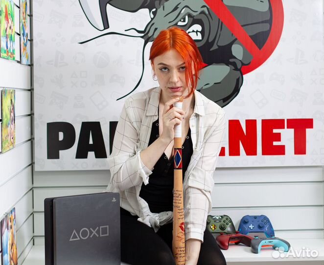 Редкая,кастомная PS4 Slim 1TB 