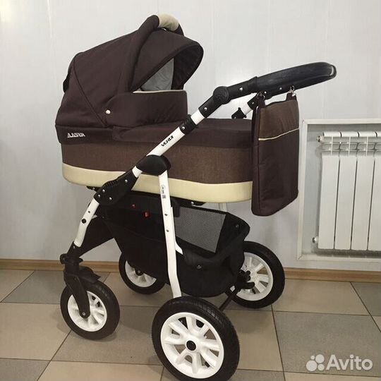 Коляска Verdi Laser 3в1 коричневая