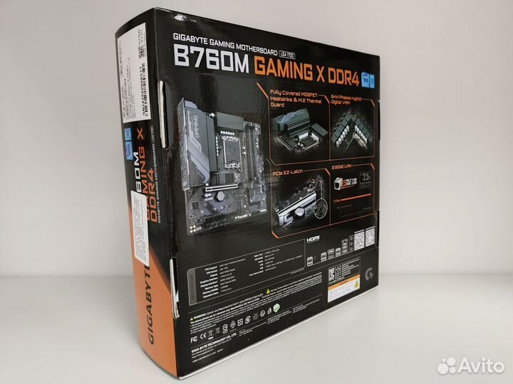 Материнская плата gigabyte B760M gaming X DDR4