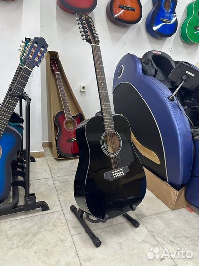 12 струнная гитара Fabio