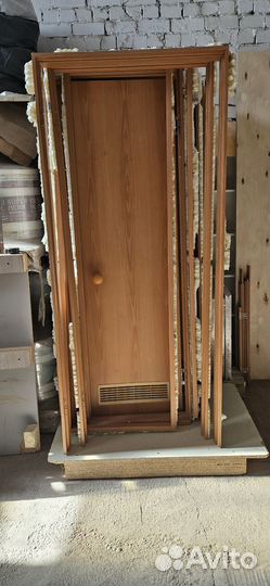 Межкомнатные двери бу 60 см с коробкой и на 80;90