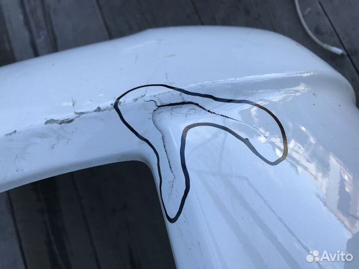 Бампер передний Toyota Land Cruiser 200 арт 007189